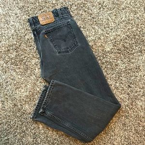 Levi’s Washed Denim Orange Tab